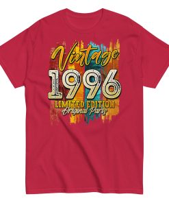 Vintage 1996 Birthday T Shirt Gift Idea