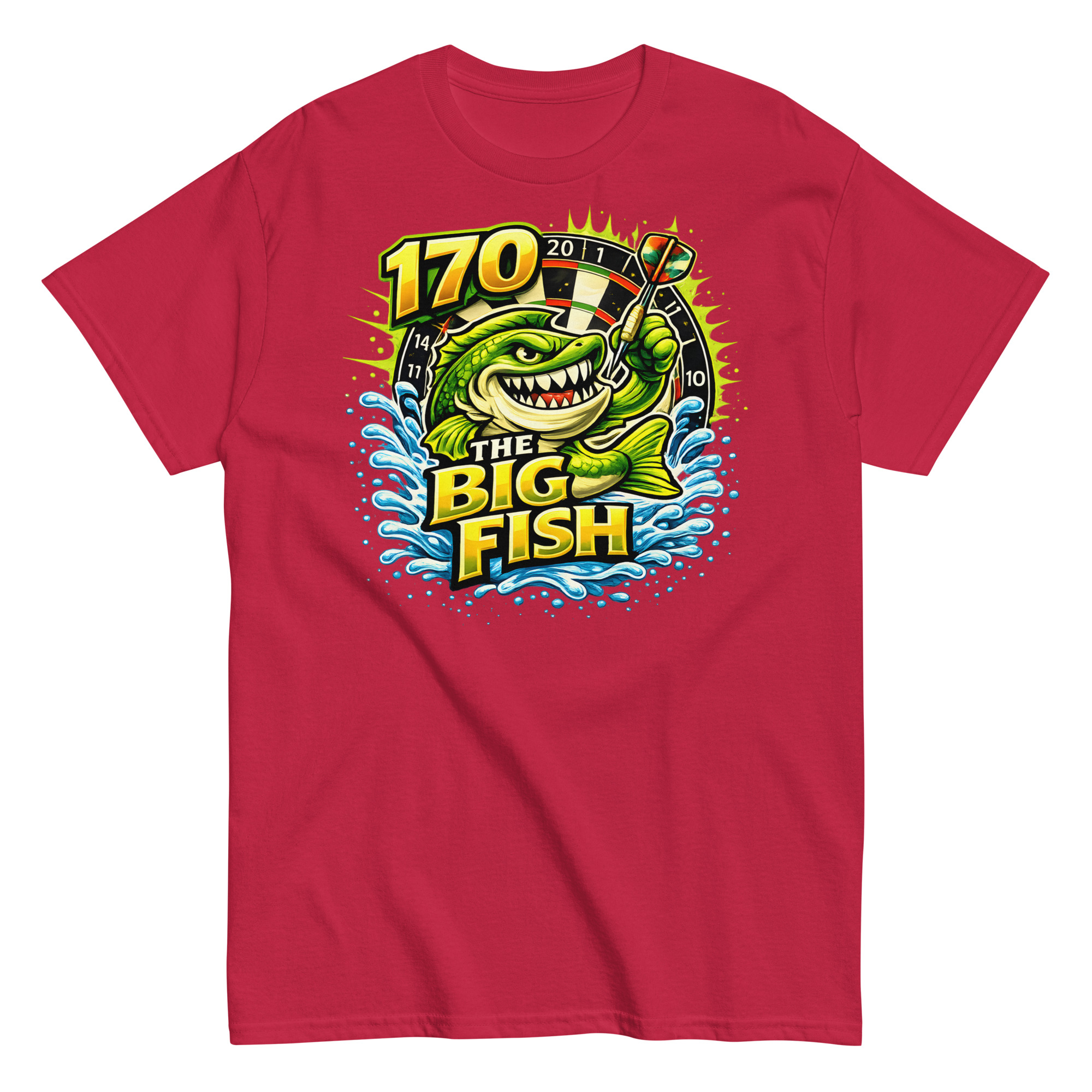 170 The Big Fish Darts T-shirt