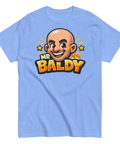 Mr Baldy T-shirt Funny Gift For Bald Men