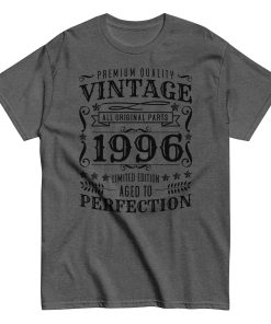 Vintage 1996 T-shirt Aged To Perfection Birthday Gift