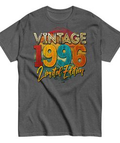 Vintage 1996 Limited Edition T shirt Birthday Gifts