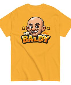 Mr Baldy T-shirt Funny Gift For Bald Men