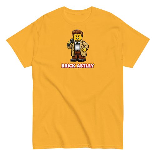 Brick Astley T-shirt 80’s Pop Legend T-shirt