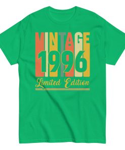 Vintage 1996 Limited Edition T-shirt Birthday Gift