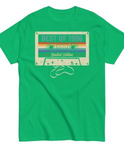 Best of 1996 Limited Edition T-shirt Cassette Birthday Gift