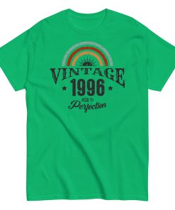 Vintage 1996 Aged To Perfection T-shirt Birthday Gift