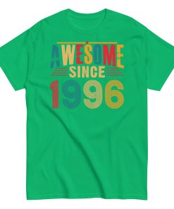 Awesome Since 1996 T-shirt Retro Birthday Gift