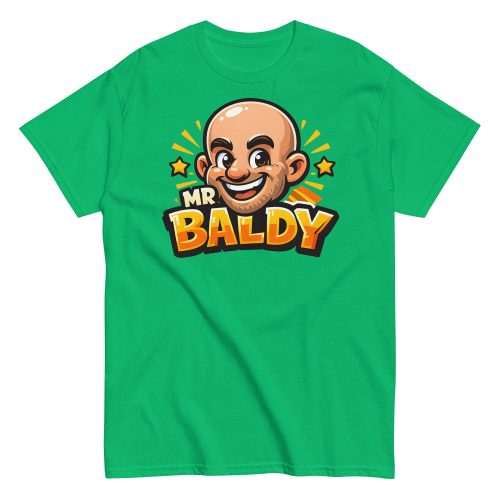Mr Baldy T-shirt Funny Gift For Bald Men