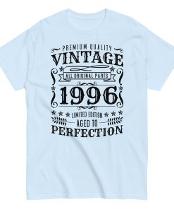 Vintage 1996 T-shirt Aged To Perfection Birthday Gift