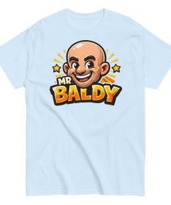 Mr Baldy T-shirt Funny Gift For Bald Men