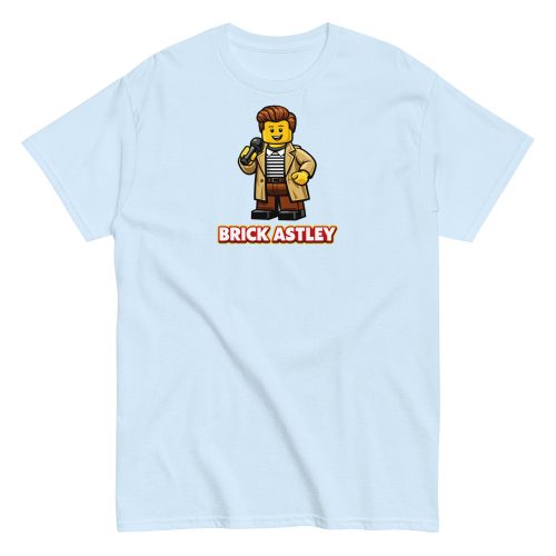 Brick Astley T-shirt 80’s Pop Legend T-shirt