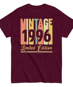 Vintage 1996 Limited Edition T-shirt Birthday Gift