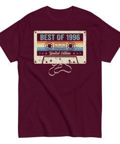 Best of 1996 Limited Edition T-shirt Cassette Birthday Gift