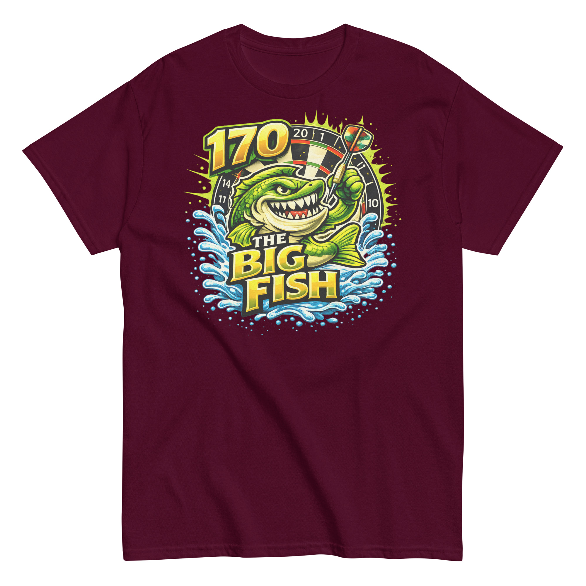 170 The Big Fish Darts T-shirt