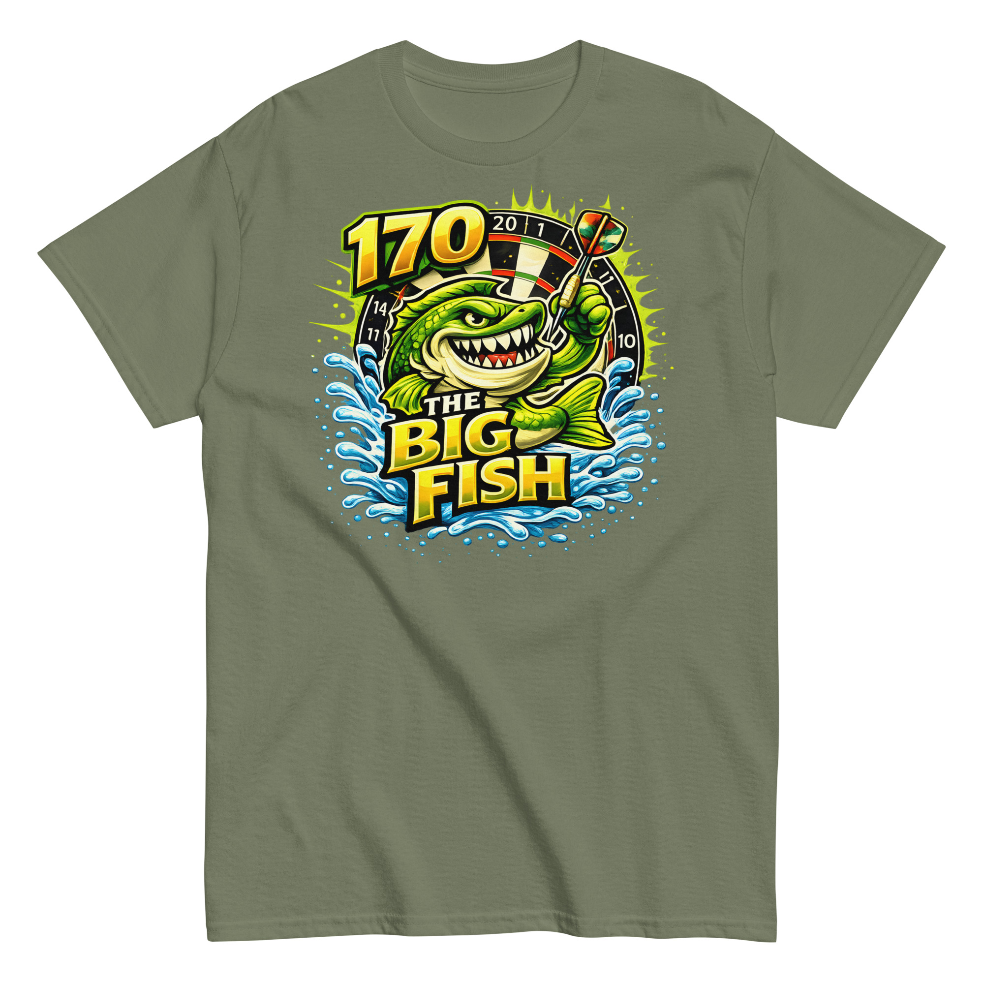 170 The Big Fish Darts T-shirt