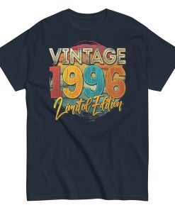 Vintage 1996 Limited Edition T shirt Birthday Gifts