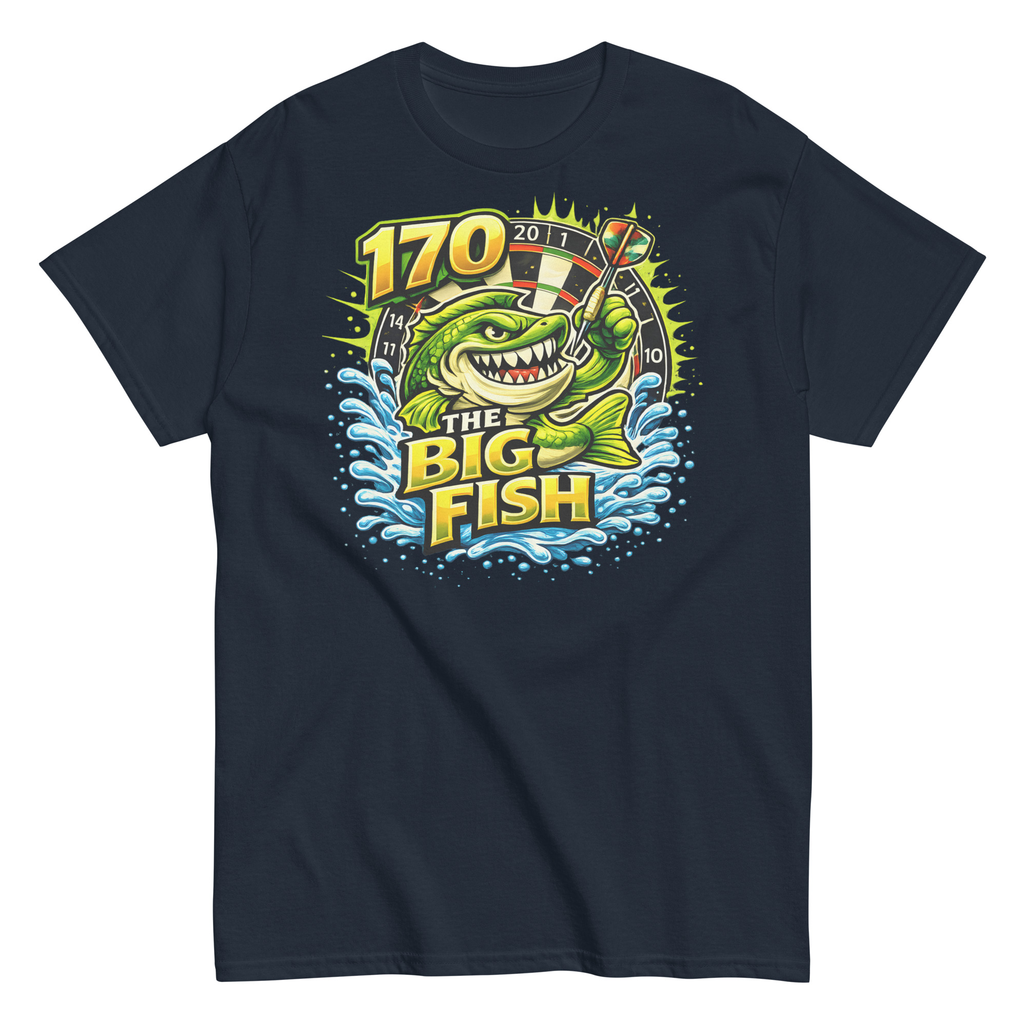 170 The Big Fish Darts T-shirt