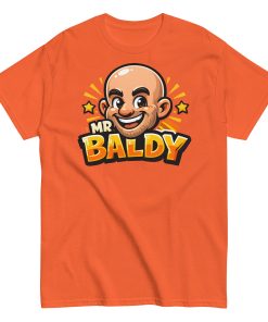 Mr Baldy T-shirt Funny Gift For Bald Men