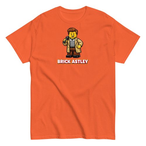 Brick Astley T-shirt 80’s Pop Legend T-shirt