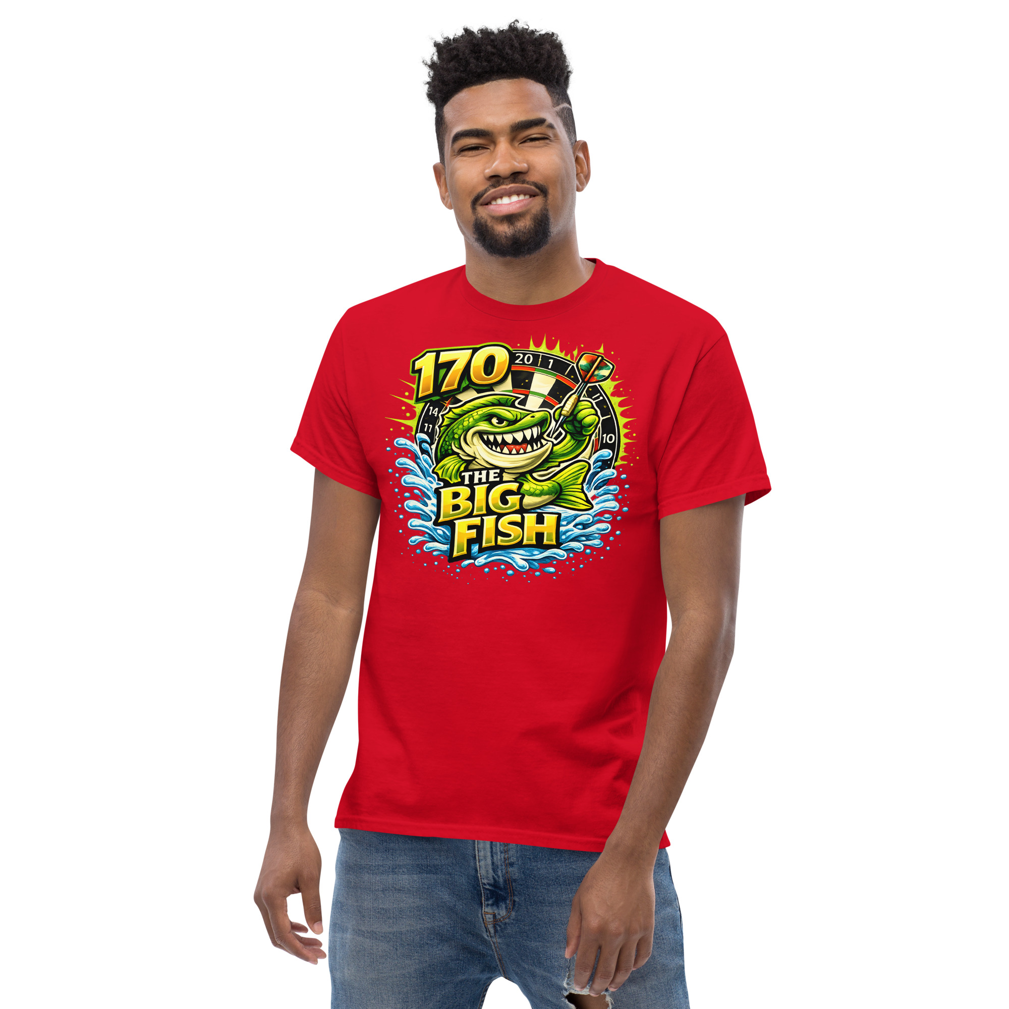170 The Big Fish Darts T-shirt