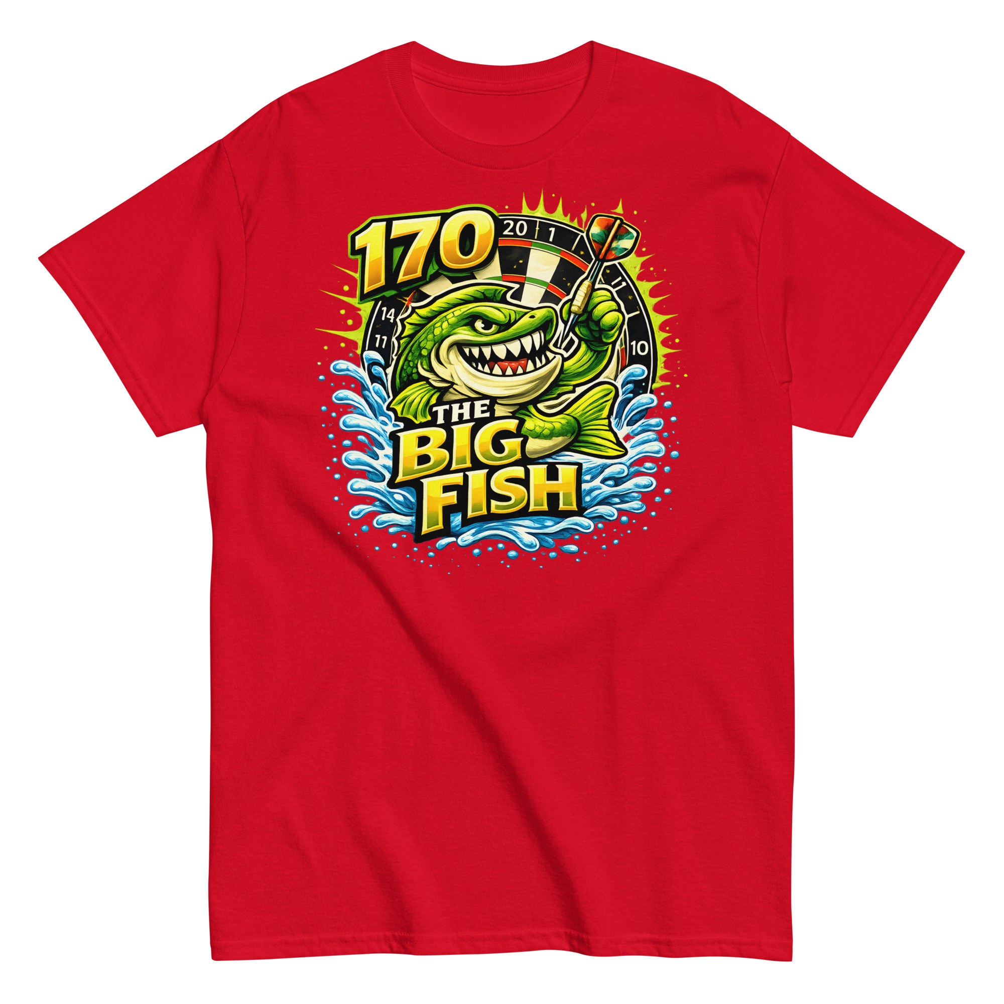170 The Big Fish Darts T-shirt