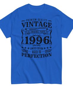 Vintage 1996 T-shirt Aged To Perfection Birthday Gift