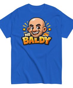 Mr Baldy T-shirt Funny Gift For Bald Men