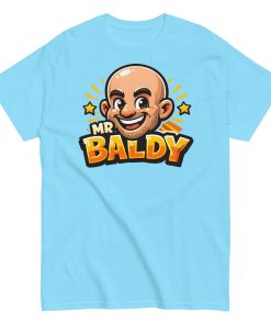 Mr Baldy T-shirt Funny Gift For Bald Men