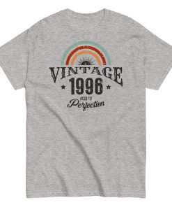 Vintage 1996 Aged To Perfection T-shirt Birthday Gift
