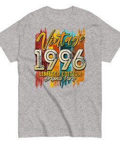 Vintage 1996 Birthday T Shirt Gift Idea