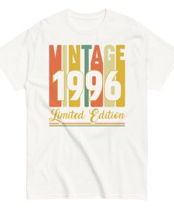 Vintage 1996 Limited Edition T-shirt Birthday Gift