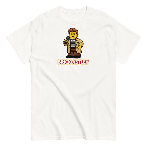 Brick Astley T-shirt 80’s Pop Legend T-shirt