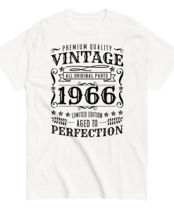 Vintage 1966 Aged To Perfection T Shirt