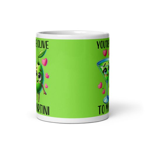 You’re The Olive To My Martini Mug Valentines Gift