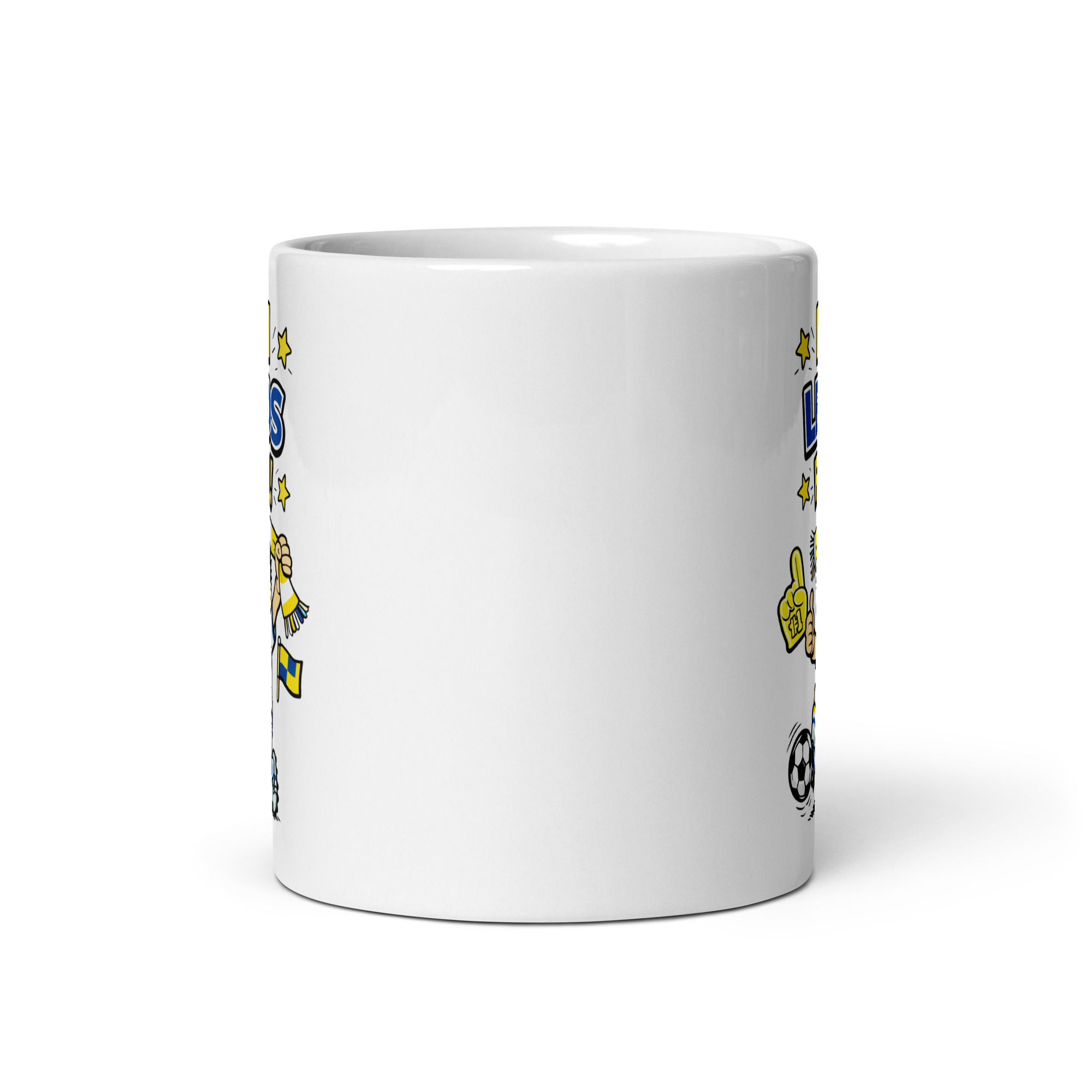 Leeds Supporter Gift Mug – No1 Leeds Fan Mug