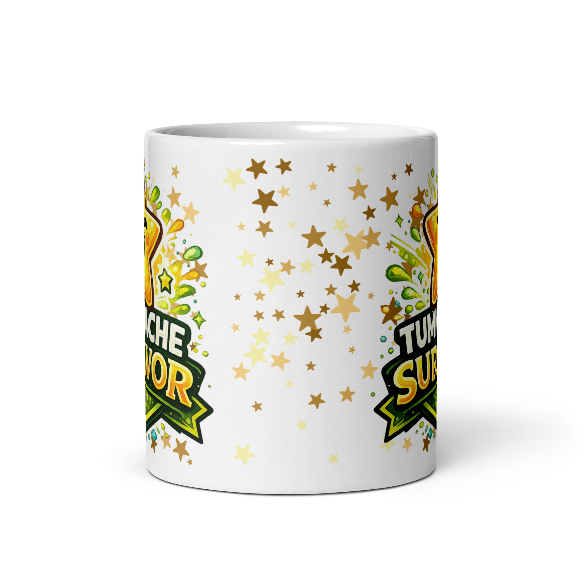 Tummy Ache Survivor Mug Gift For Office Heroes