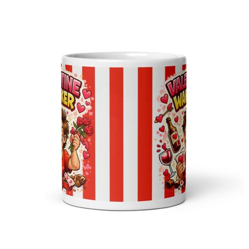 Valentine Wanker Mug Anti-Valentine Gift Mug