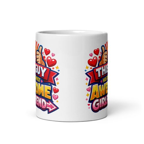Awesome Girlfriend Funny Valentines Gift Mug