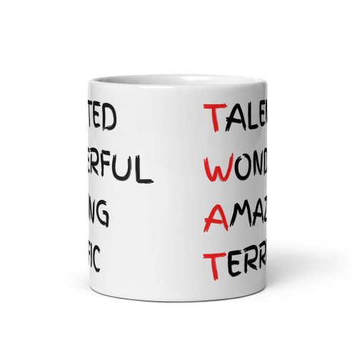 TWAT Mug Funny Gift Mug For Valentines Birthday Xmas