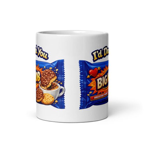 Cheeky Valentines Mug For Him I’d Dunk You Big Nob