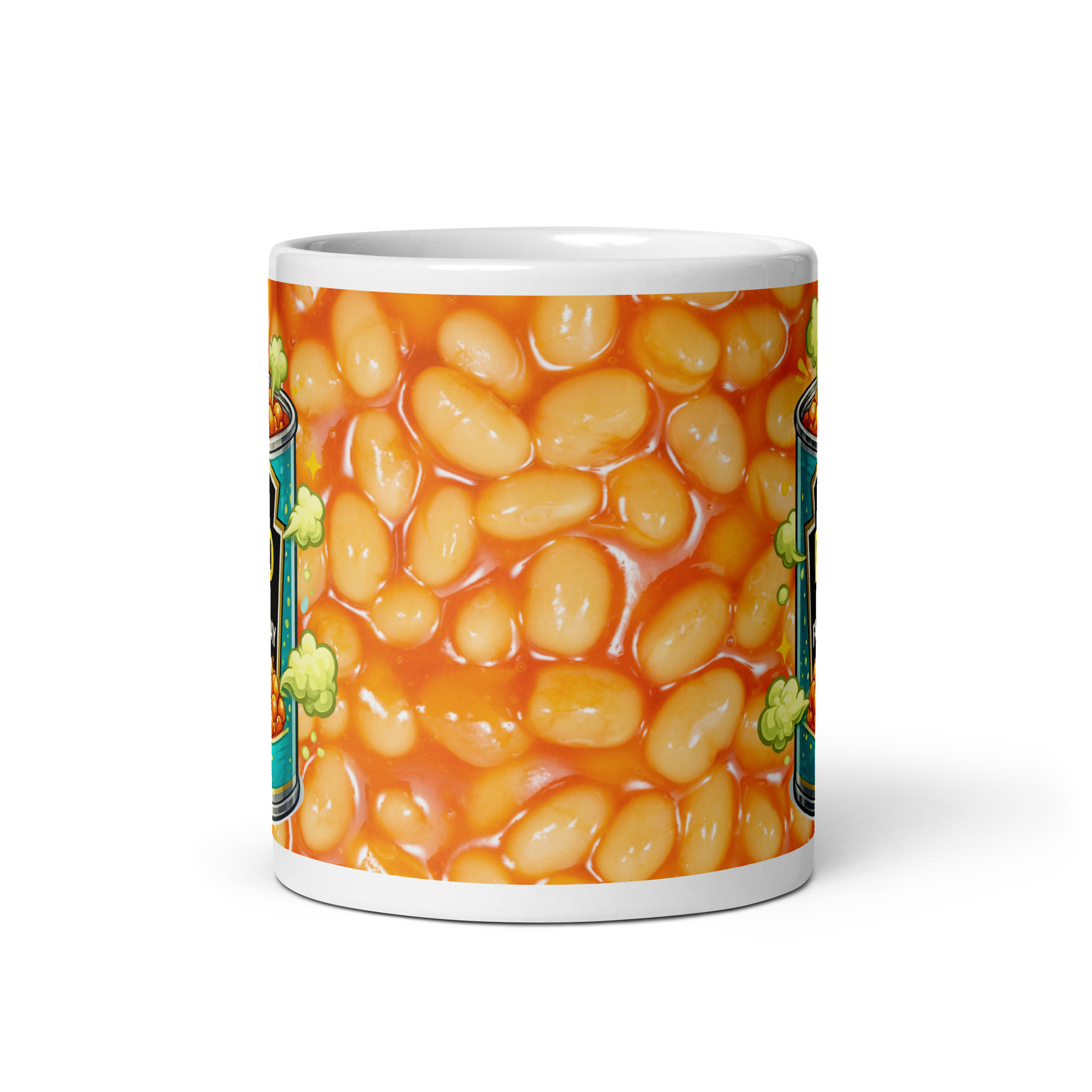 Dad Happy Farters Day Baked Beans Mug