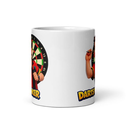 Darts Wanker Mug – Present for Darts Players Gift