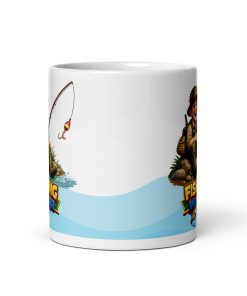 Fishing Wanker Mug Banter Gift For Fishing Mates