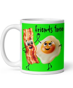 Friends Forever Bacon & Eggs Mug Valentine