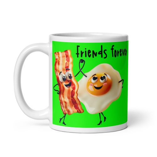 Friends Forever Bacon & Eggs Mug Valentine