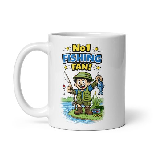 No1 Fishing Fan Mug