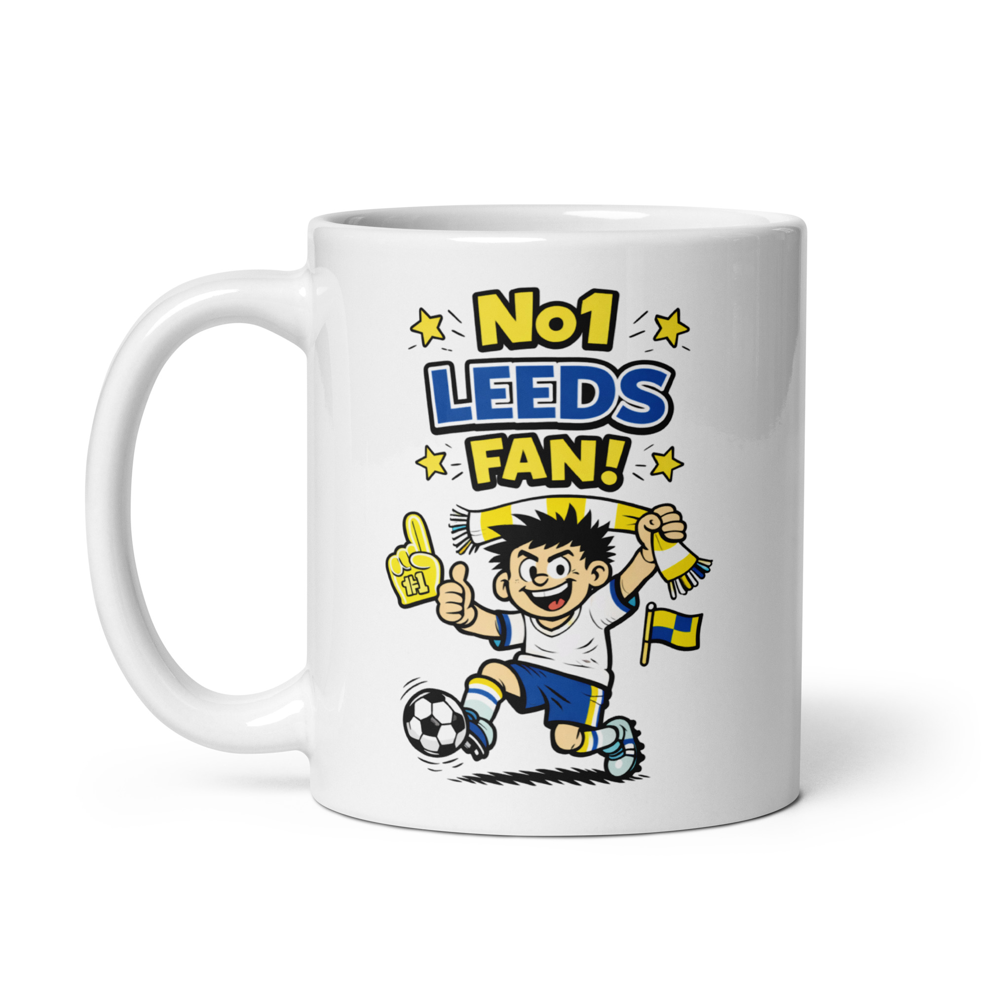 Leeds Supporter Gift Mug – No1 Leeds Fan Mug