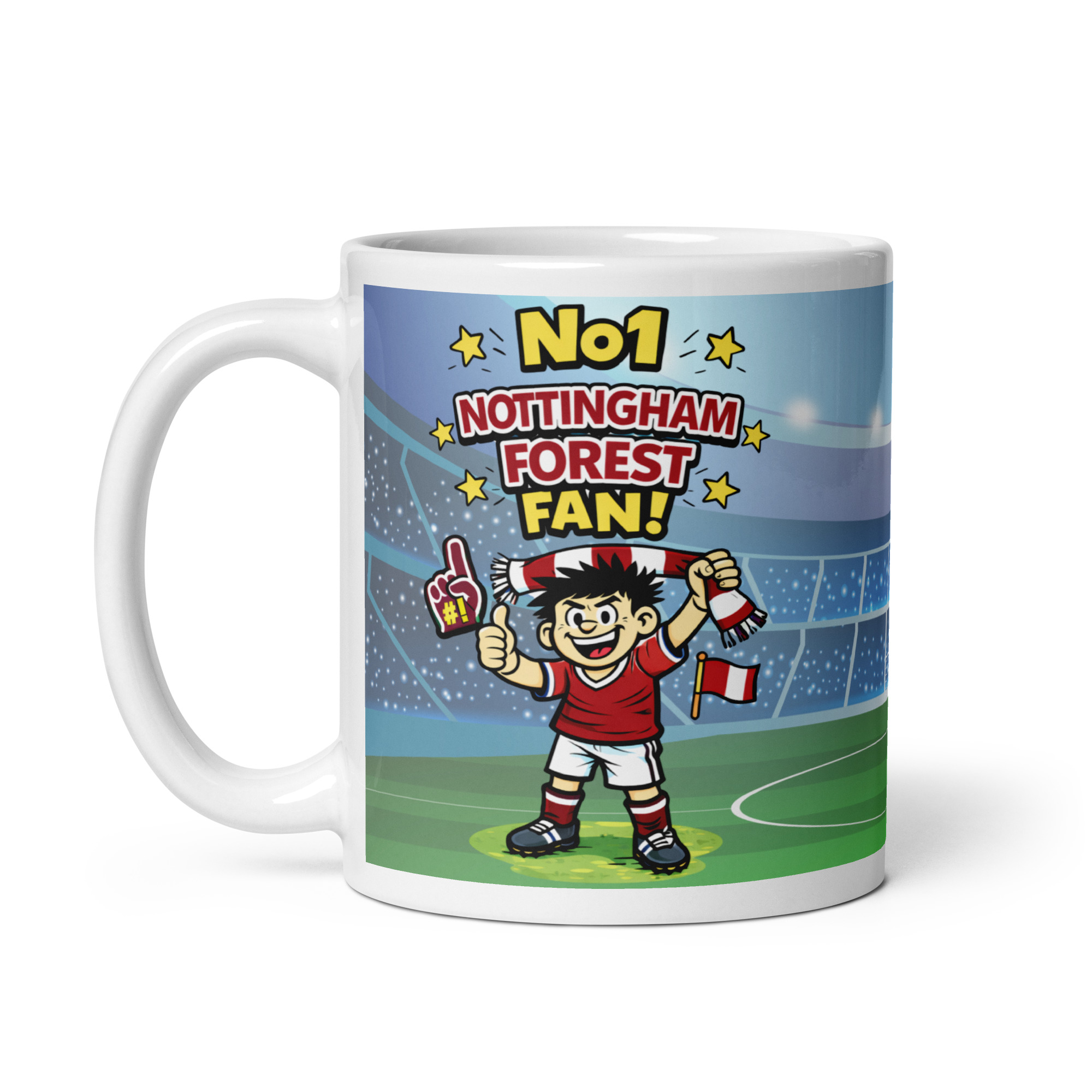 No1 Nottingham Forest Fan Mug Gift For Notts Forest Fans