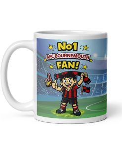 No1 Bournemouth Fan Mug Gift for AFC Bournemouth fans