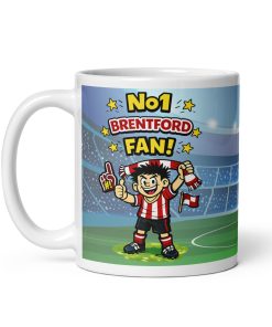 No1 Brentford Fan Mug For Brentford FC Fans